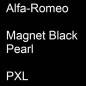 Preview: Alfa-Romeo, Magnet Black Pearl, PXL.